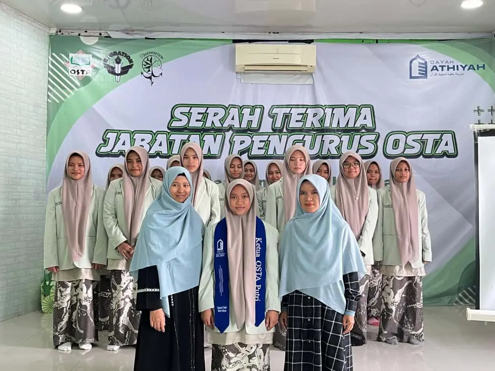 Serah Terima Jabatan Pengurus OSTA