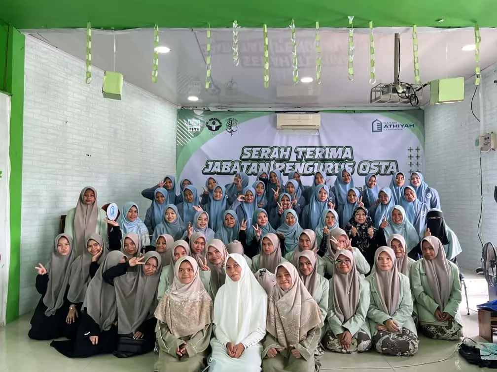 Serah Terima Jabatan Pengurus OSTA