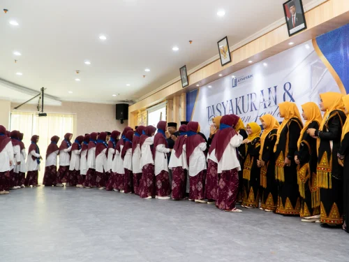 Tasyakuran dan Pelepasan Santri